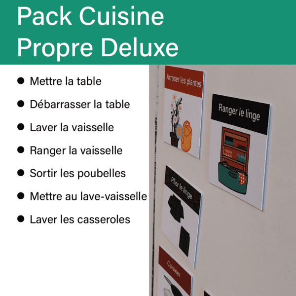 Pack picto Cuisine Propre - Deluxe