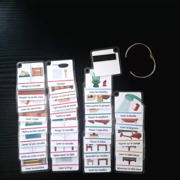 Pack Pictogramme ménage - aimanté