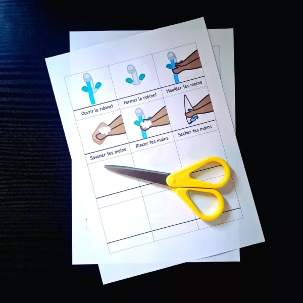 Pack pictogramme - Se laver les mains