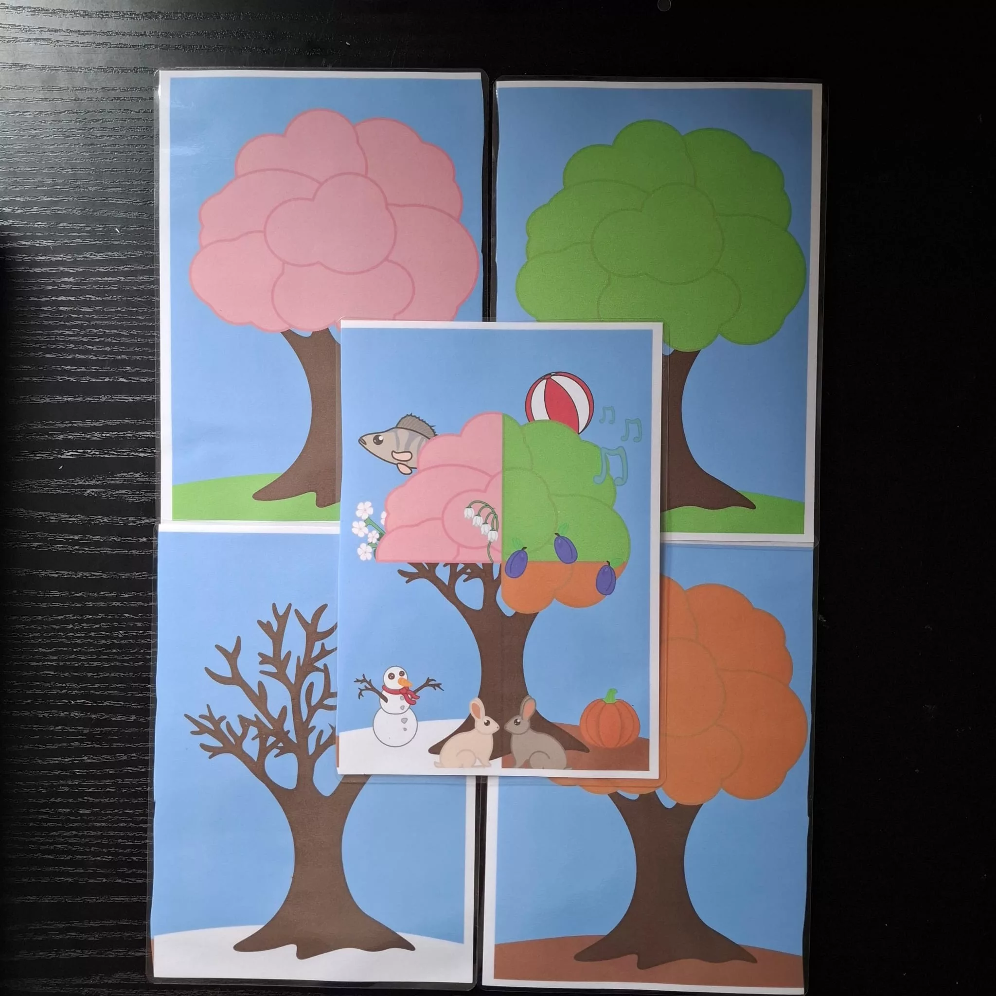 Jeu Arbre des Saisons- avec picto - PDF – Image 4