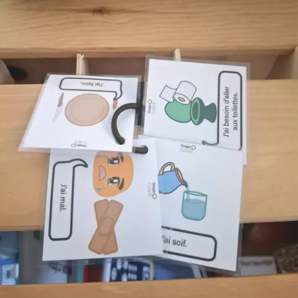 cartes communication besoin de base 4 cartes