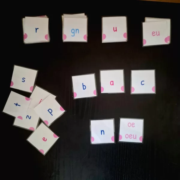 Jeu de carte méthode syllabique - PDF