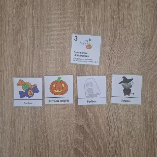 Atelier Halloween à imprimer - Coloriage et jeux à découper – Image 4