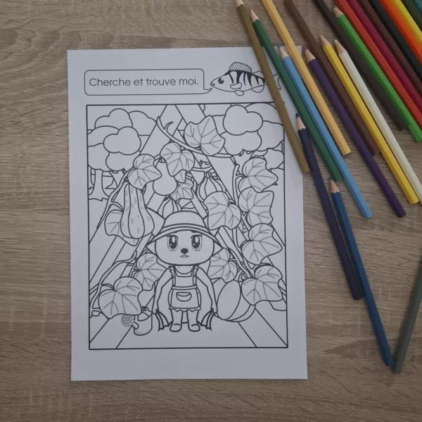 Coloriages automnales PDF – Image 5