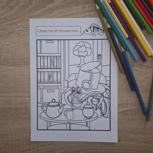 Coloriages automnales PDF – Image 4