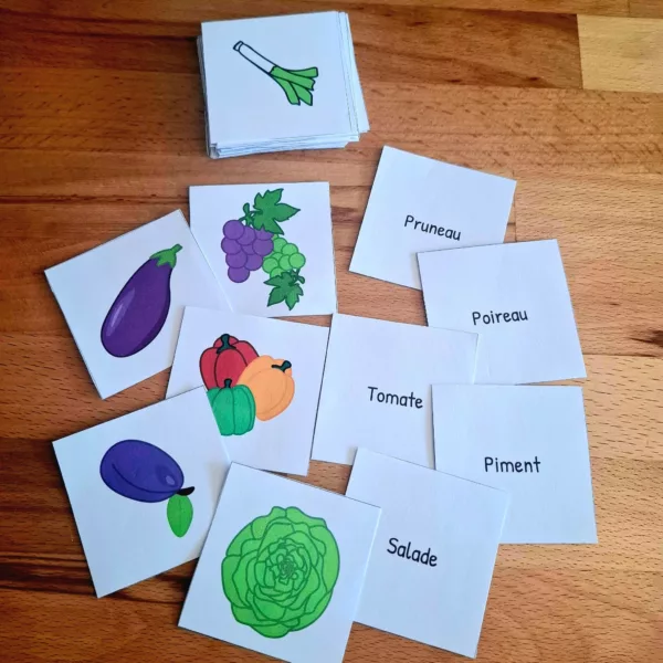 Memory - Fruits et légumes