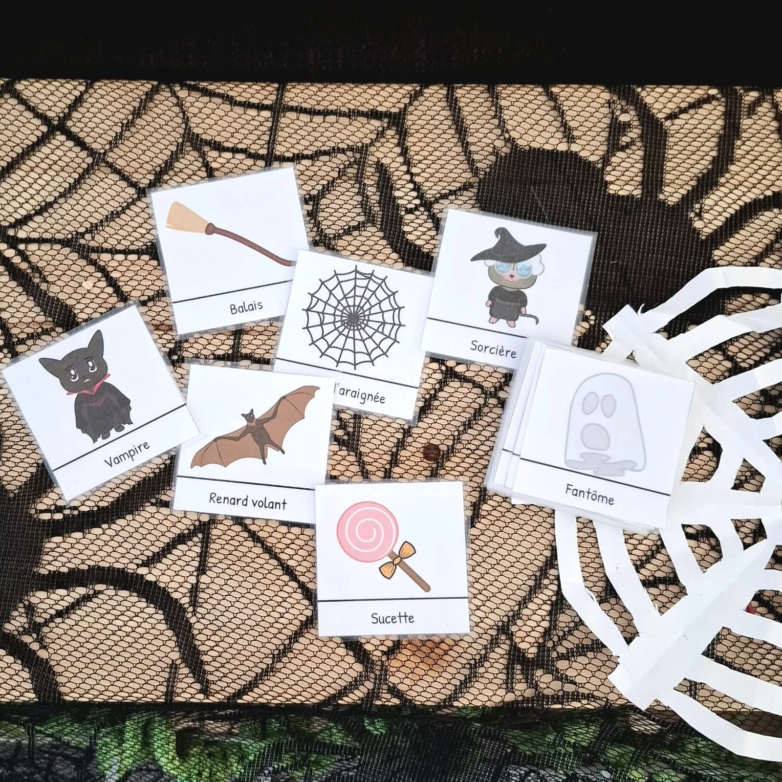 Halloween plastifié – Paires parfaites et PDF Memory Halloween à imprimer