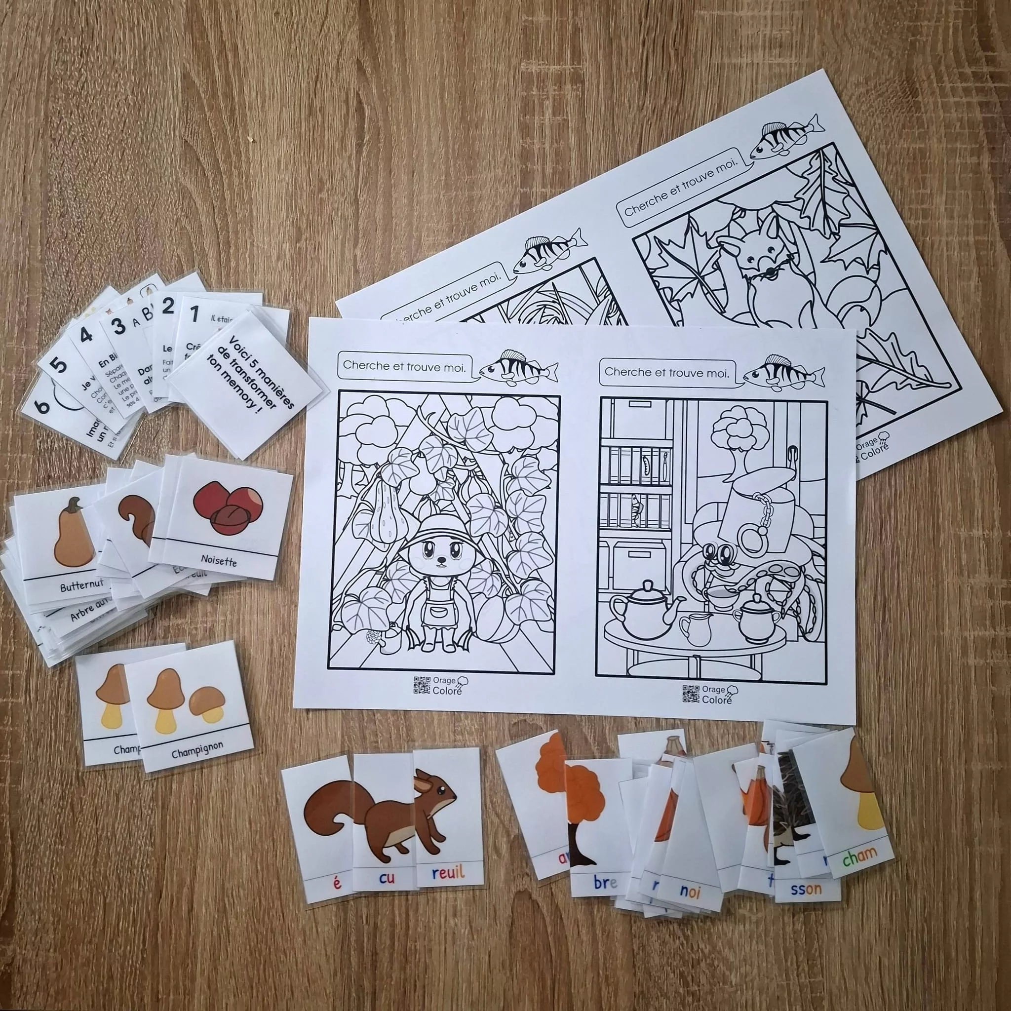 atelier d’automne à imprimer