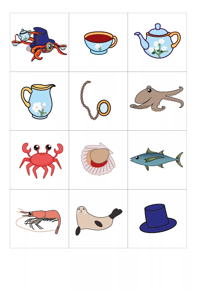 Memory - Journée du Poulpe PDF – Mots écrit (gratuit)