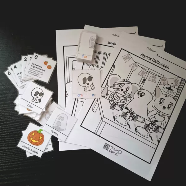 atelier Halloween à imprimer