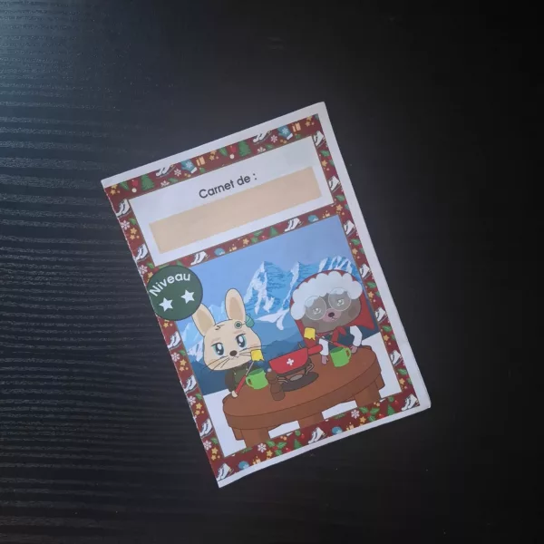 carnet de jeu noël PDF 2025