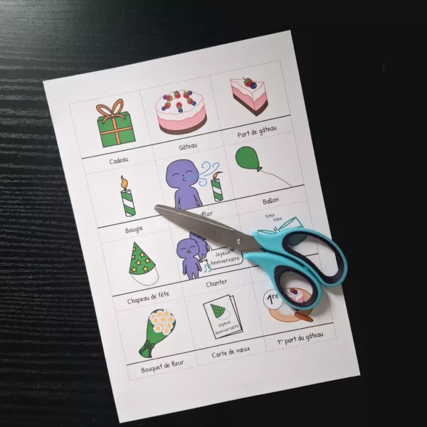 Pack Pictogrammes anniversaire à télécharger